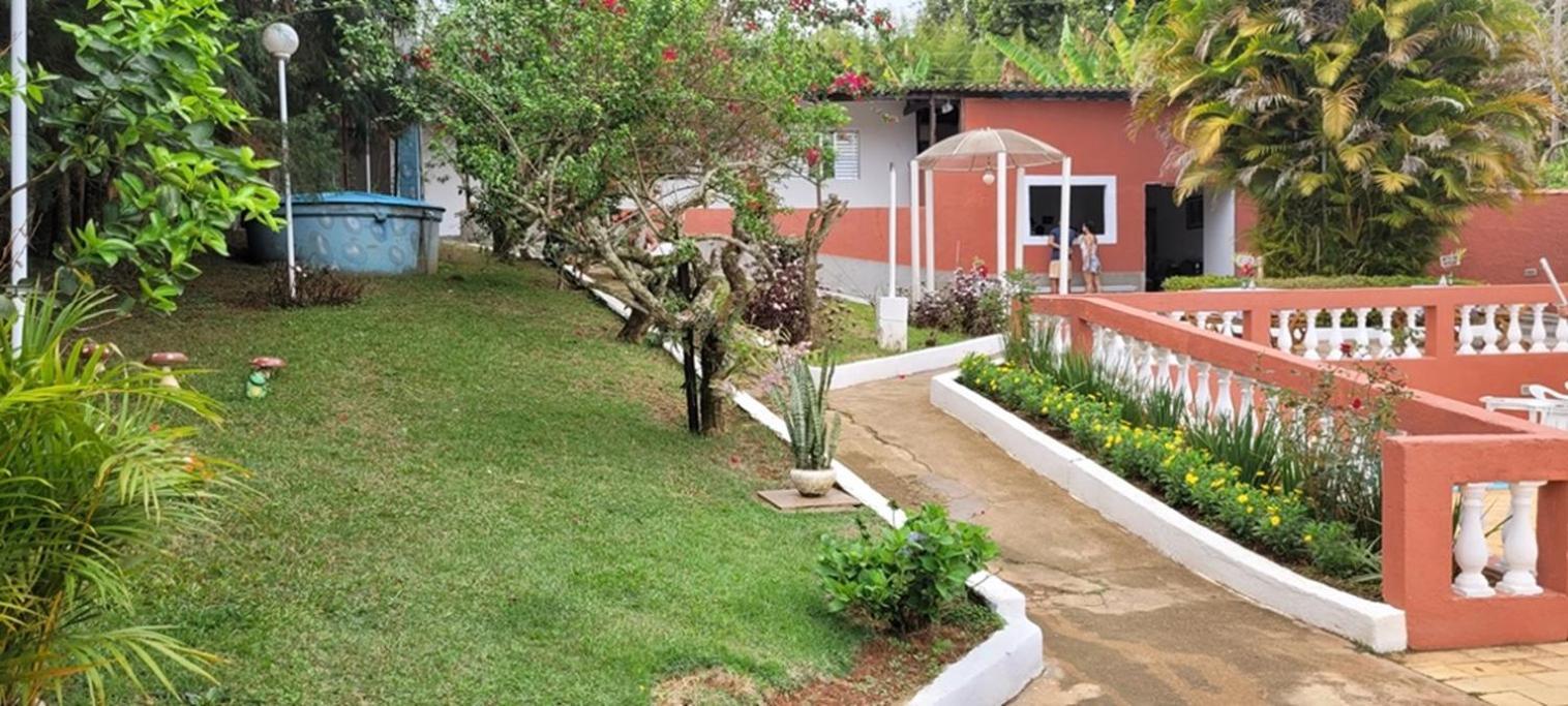 Linda Chacara Com Piscina Churrasqueira E Wi-Fi Mairinque Eksteriør billede