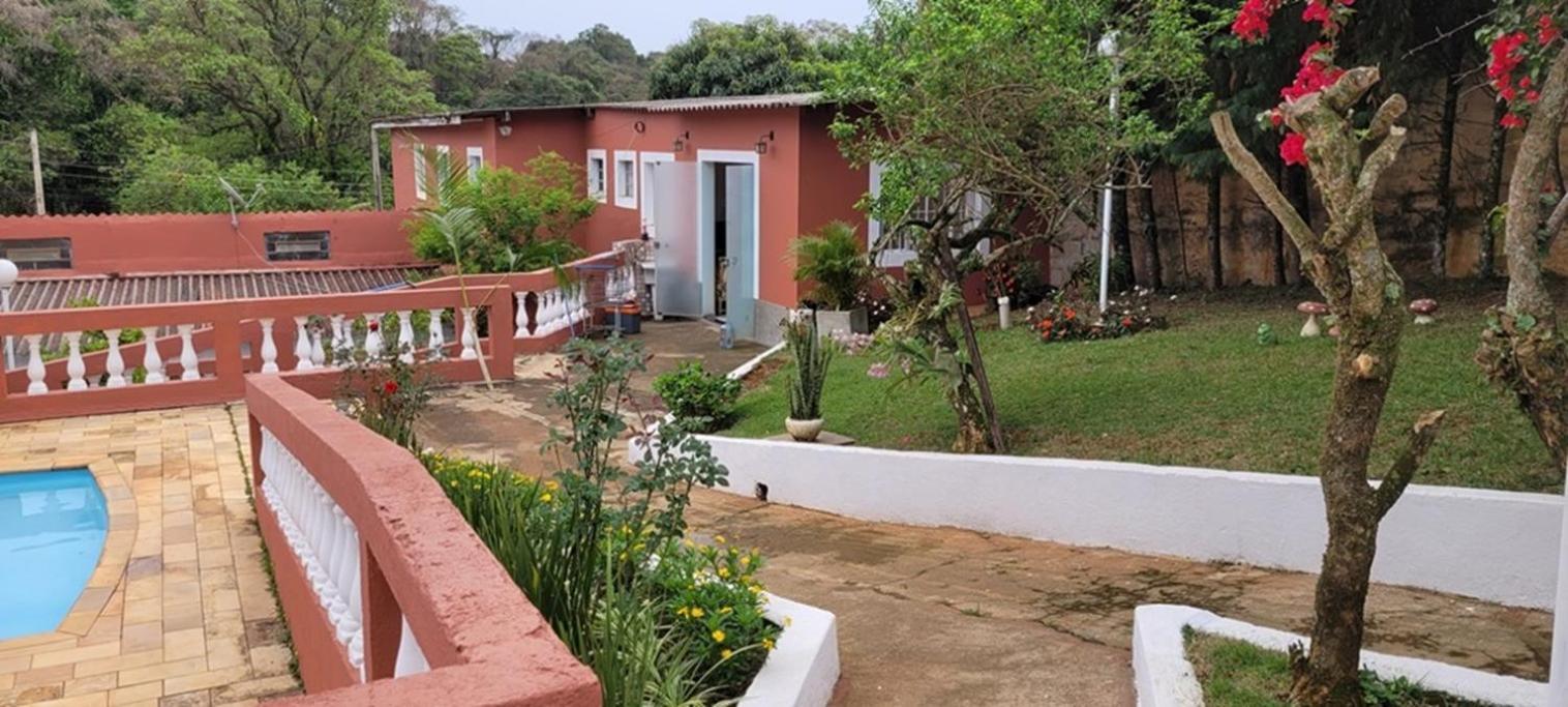 Linda Chacara Com Piscina Churrasqueira E Wi-Fi Mairinque Eksteriør billede